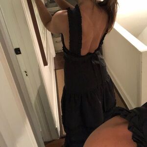 Alexis Black Backless Dress